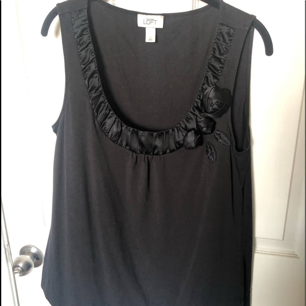 Loft Black Tank